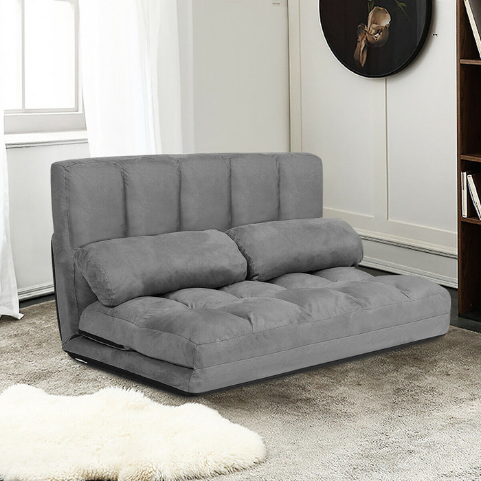 Trule Full Cushion Back Foldable Floor Sofa Bed & Reviews | Wayfair.ca